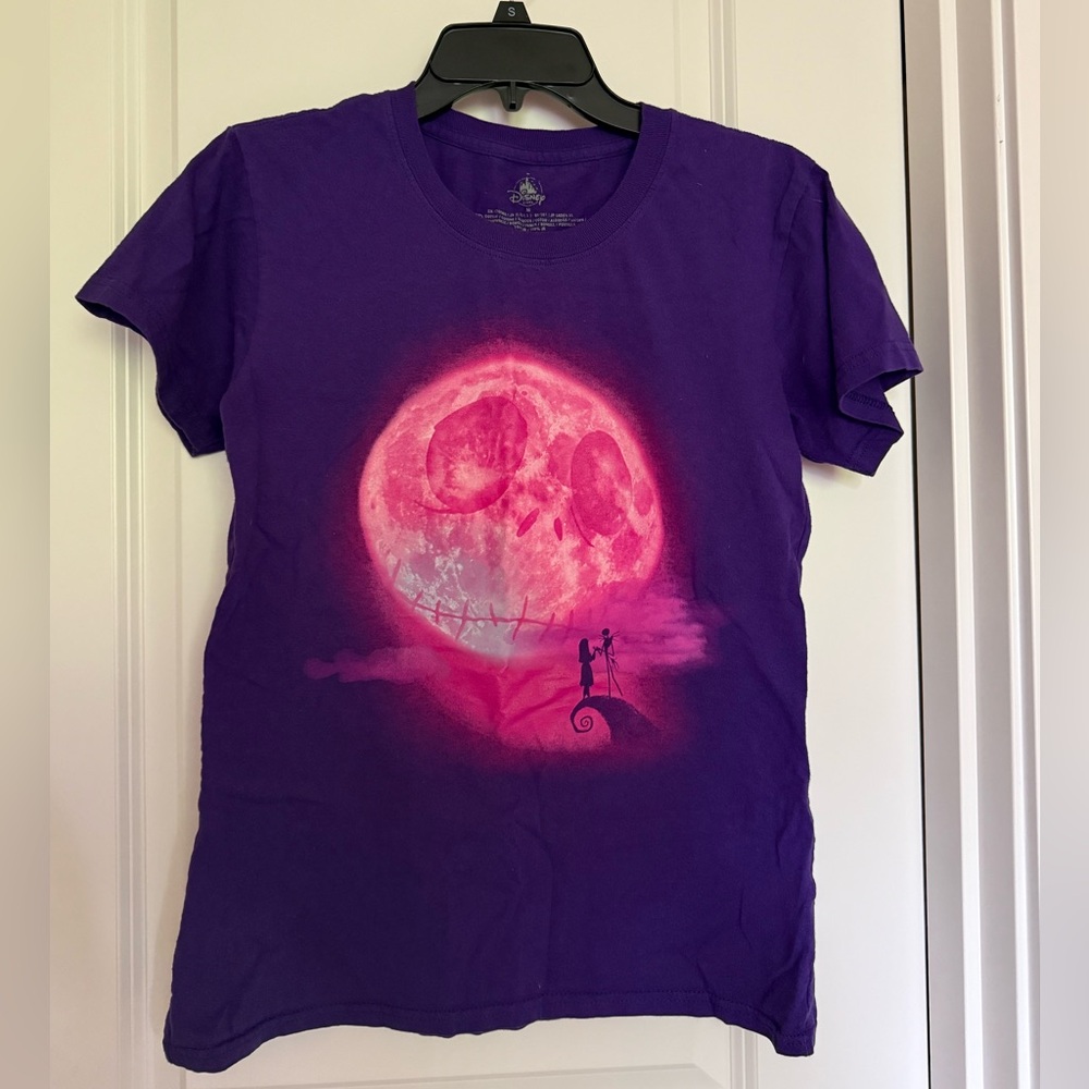 Nightmare before Christmas Purple and Pink T-Shirt